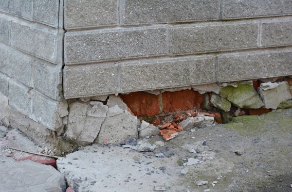 Foundation Settlement Repair in Saint Cloud